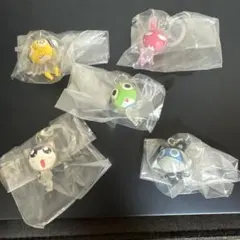 ケロロ軍曹　ガチャ　めじるしアクセサリー どうぶつ変身であります　コンプセット