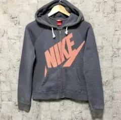 【NIKE】ナイキ ジップアップ 裏毛パーカー レディスM