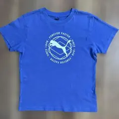PUMA 140サイズ　青 Tシャツ