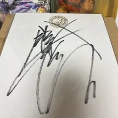 長州、マシン、ヒロ、小林各選手サイン色紙 2025年最新】長州力 サインの人気アイテム - メルカリ