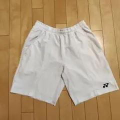 ヨネックス　YONEX 　ハーフパンツ　 L　白　ホワイト　テニス　バドミントンのサムネイル