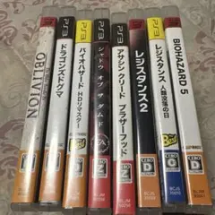 PS3 ゲームソフト 8本セット
