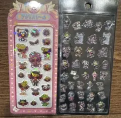 ヒスミニボンボンドロップシール アクリルシール 2枚セット