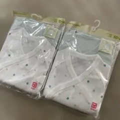 UNIQLO ベビーコンビ肌着 50-60cm 2枚組