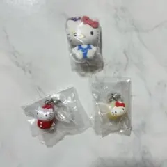 サンリオ キティ フロッキーマスコット めじるしアクセサリー セット