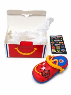 アメリカ限定】マクドナルド × Crocs × NBA ミニクロックス
