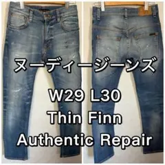 Nudie Jeans シンフィン ストレッチスキニーデニム 32W88cm - メルカリ