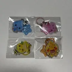 しずくちゃん アクリルめじるしチャーム 4個セット