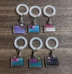 めじるしアクセサリー　アンブレラマーカー　6個セット