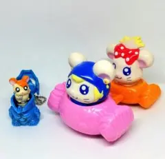 【バラ売り不可】ハム太郎　メカゴジハムくんキーホルダー　マクドナルド玩具　セットのサムネイル