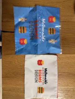 マック福袋品ビームスコラボ2025ポーチクリーナークロス