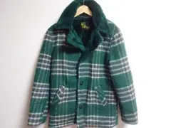 ヴィンテージ USA古着 カリフォルニア製 裏ボア 総柄コート（メンズL相当）