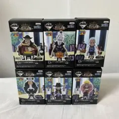 一番くじ ワンピース 王下七武海 コンプリート D賞 6体セット 新品未開封