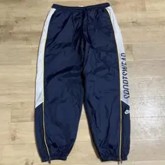 NIKE SPORTSWEAR テック ナイロンパンツ L 美品 紺　刺繍ロゴのサムネイル