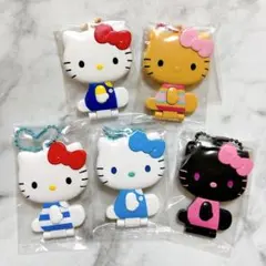 【匿名発送】ハローキティー ミラーコレクション ５種セット 日焼けキティ