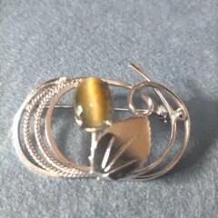 シルバー製 ブローチ