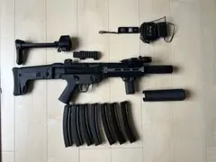 次世代電動ガン MP5SD6 固定ストックMP5 SD5 カスタム - メルカリ