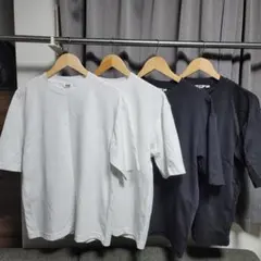 ユニクロ エアリズムコットンオーバーサイズTシャツ 4枚セット
