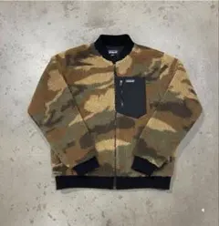 Patagonia フリース ボアジャケット カモフラージュ