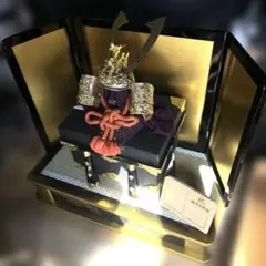 値下げ！本金箔押し 五月人形 兜平飾りセット 金色 弓太刀 端午の節句