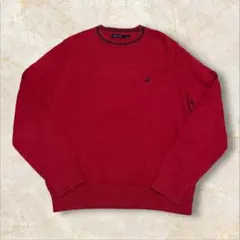 沙*夏様 10s NAUTICA コットンニット ネックライン USメンズ 肉厚