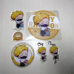 CRAZY RACOON コラボカフェ わいわい yy 5点セット