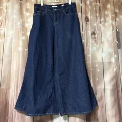 ZARAのWOMAN PREMIUM DENIM ワイドレッグ デニムパンツのサムネイル