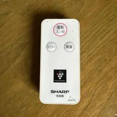SHARP扇風機　リモコンのサムネイル