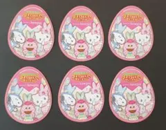 USJ ステッカー 6枚セット〈2024イースターセレブレーション〉