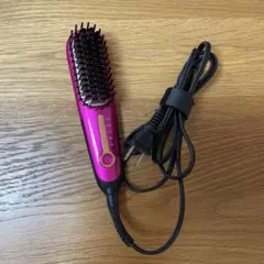 美品✨ケアライズブラシヘアアイロン ピンク
