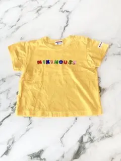 MIKI HOUSE Tシャツ イエロー　旧タグ