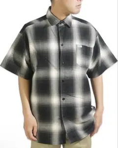 CALTOP ネルシャツ　半袖　Mサイズ