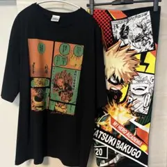 新品未使用】ヒロアカ ビッグシルエット Tシャツ HEROS 爆豪勝己