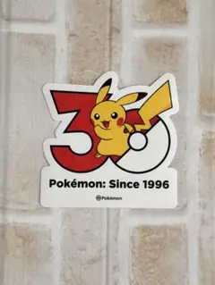 【韓国限定】30周年ステッカー　ピカチュウ2種類 韓国限定】ポケモン 30周年 ステッカー ピカチュウ レア - メルカリ