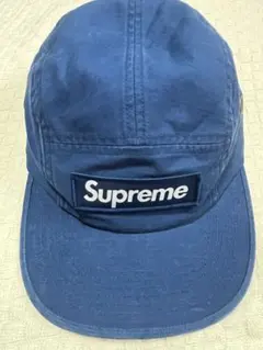 Supreme ネイビー/ターコイズキャップ - メルカリ