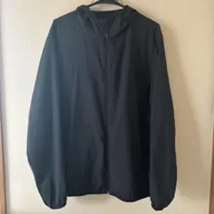 UNIQLO メンズポケッタブルパーカーXL ブラック