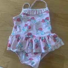 KIDS R US いちご柄スイムウェア 90