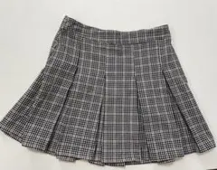 チェック柄 プリーツミニスカートのサムネイル