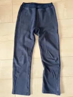 dev!rock デニム風ネイビー 裏起毛 ロングパンツ 130cm