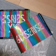 GENERATIONS 6IX SENSE フラッグ　バンドタオル