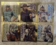 THE★JOJO WORLD クリア色紙　6枚セット
