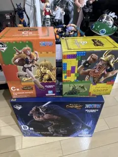 ワンピース　一番くじB.C.D賞　ドリー　ナミ　ウソップ　まとめ売り ワンピース 一番くじB.C.D賞 ドリー ナミ ウソップ まとめ売り - メルカリ