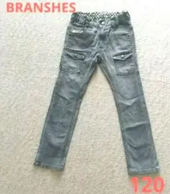 branshes ブラックデニム キッズズボン120