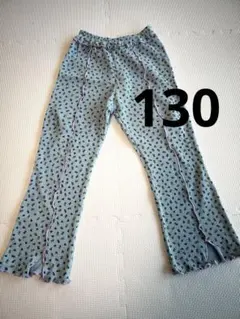 BREEZE ワッフル パンツ 花柄　130