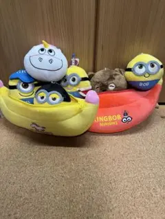 【新品】✨MINIONS✨ミニオンバナナポーチ マスコットBC 2個セット