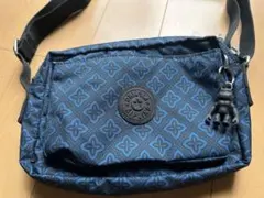 Kipling ネイビー ショルダーバッグ