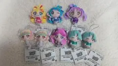 キミとアイドルプリキュア♪　ぬいぐるみちゃーむ　6種類コンプリートセット＋２点