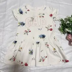 GAP 花柄 ワンピース ベビー　女の子90のサムネイル