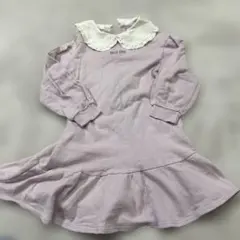 キッズ子ども女の子長袖ワンピースmezzo piano １４０センチ