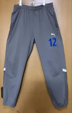PUMA トレーニングパンツ グレー L